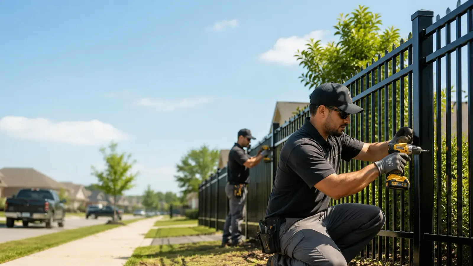 Metal Fence Installation in Powhatan, VA